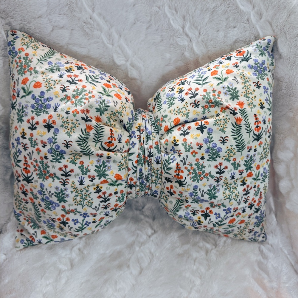 Rifle Paper Co Bow Throw Pillow